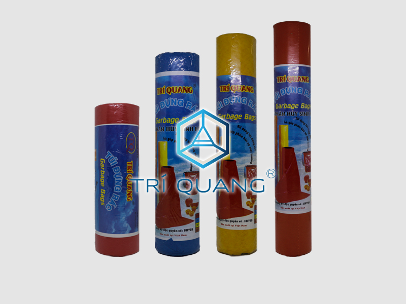 Mẫu túi đựng rác có lõi tại Trí Quang